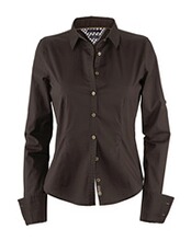 Popelinebluse